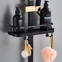 Système de douche thermostatique de luxe noir et or carré 2026, robinet de douche chaud et froid pour salle de bain, ensemble de douche très vendu