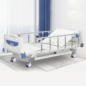 أثاث طبي للمستشفيات BT-AE085 بمحركات وأربعة مع جهاز تحكم عن بعد، سرير طبي كهربائي يعمل كهربائيًا وله 5 وظائف لمعالجة السكري المباشر للمرضى