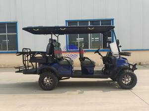 Voiturette de golf électrique multifonctionnelle 6 places pour visites touristiques, personnalisée, 48V, avec services de fabrication sur mesure, modèle 5-6 Z4C - Product Image 4