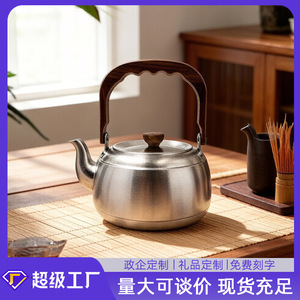 Tetera de Titanio Puro con Asa, 99.8% de Pureza, No Tóxica, para Preparar Té y Uso en Campamentos - Product Image 5