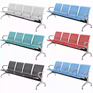 Chaises de jeu d'aéroport avec haut-parleurs Chaise d'attente 4 places - Product Image 6