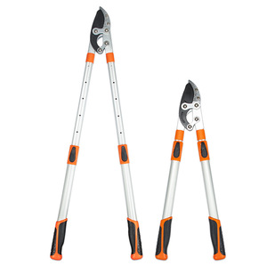 Telescopic Pruners Lopping Shears Alloy Steel Blade 30-50 Mm Trimming Diameter Orange Color Butterfly Structure Garden Tool - Product Image 1