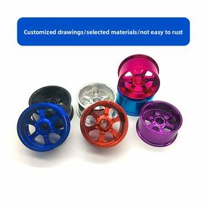 CNC mecanizado aleación de aluminio diámetro medio 20,5mm cubo de rueda de seis garras para tracción en las cuatro ruedas competición Hobby Dolls accesorio - Product Image 3