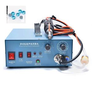 High Quality 110v-220v Wholesale Price Ultrasonic Rhinestone Setting Machine Hot Fix Setting Machine - Product Image 1