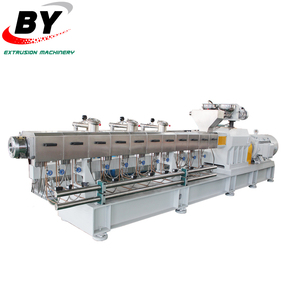 PP PE <span class=keywords><strong>Pet</strong></span> PC PBT ABS PVC nhựa PELLET máy làm đôi vít đùn granulator dây chuyền sản xuất - Product Image 2