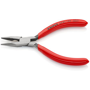 Alicates KNIPEX 25 01 125 para mecánicos - con punta semicircular y cortadores laterales (alicates de radio) con revestimiento de resina - Product Image 2