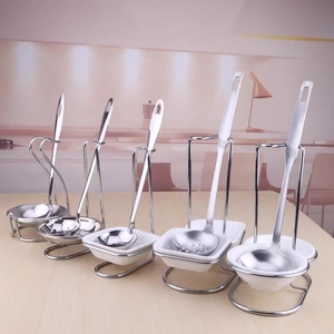 Étagère de rangement pour ustensiles de cuisine avec <span class=keywords><strong>plateau</strong></span> en céramique et porte-cuillères, adaptée aux cuisines des foyers, des hôtels et de l'industrie de la restauration. - Product Image 1