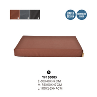 Hochwertige Hunde kissen Fabrik New Fabric Water Resistant Scratch Resistant Pet Bed Großhandel Square Bulk Hunde kissen