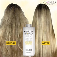Tratamiento Suave de Alisado con 2% de Queratina para Cabello Dañado, Control del Frizz, Grado Profesional con Logotipo OEM y Soporte Personalizado