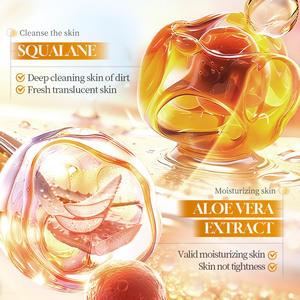 Gel Douche Nettoyant Profond Hydratant SADOER aux Herbes Biologiques, Osmanthus, Niacinamide et Thym, Marque Privée OEM, 530ml, Douche Neutre - Product Image 5