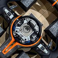 Volant sport en fibre de carbone personnalisé pour BMW F30 F20 2013 550i F10 F34 F32 F36 F80 E90 E70 E80 X3 X4 X5 M3 M4 M5 M6