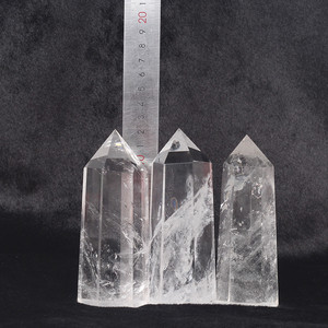 Natural Large Clear Quartz Wand Rock <strong>Crystals</strong> Healing <strong>Big</strong> Point Tower for Decoration - Product Image 3
