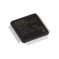 Nuevo MCU Original de 32 bits, 72 MHz, 51 E/S, 2V a 3.6V, LQFP-64, STM32F105RBT6TR, Circuito Integrado MCU STM32F105RBT6