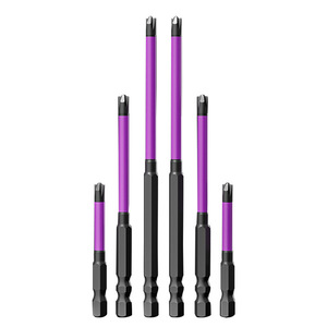 Niu Xiang Precision Flat Head Screwdriver Bit S2 Steel Industrial Grade Matte Finish Plastic Handle For Electrical Repair - Product Image 2