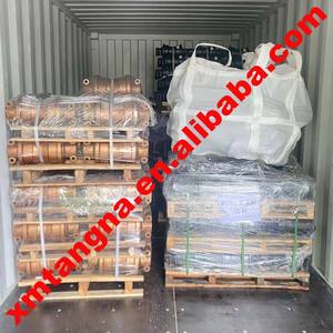 Rullo Inferiore Superiore D4H <span class=keywords><strong>D5M</strong></span> 475MM CR4587 160-9753 1609753 P01040P0Y00 5N, Pignone, Rullo Tenditore Anteriore, Catena di Collegamento Cingoli - Product Image 2