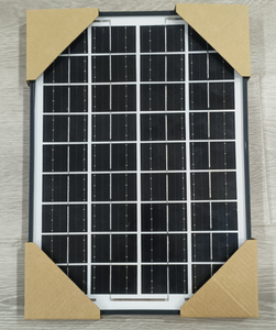 Panneau solaire rigide OEM 10W 12V avec cadre noir, module PV de petite taille, application extérieure - Product Image 3