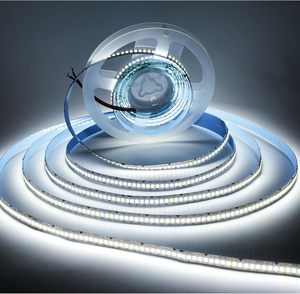 Tira <span class=keywords><strong>de</strong></span> Luces LED 3500K, Luz Blanca <span class=keywords><strong>de</strong></span> Dí<span class=keywords><strong>a</strong></span> Brillante, 24V, 240 LED 2835, Cintas <span class=keywords><strong>de</strong></span> Luz para Decoración del Hogar y Dormitorio - Product Image 1