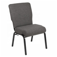 Chaises d'église en fer durables de haute qualité - Sièges de théâtre pour auditoriums, empilables, design moderne