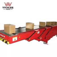 Container Loading and Unloading Telescopic Machine China Telescopic Belt Conveyor Truck-Mounted Telescopic Belt Conveyor