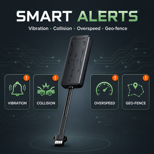 Pelacak GPS Kendaraan Mobil Skuter Motor dengan <span class=keywords><strong>Alarm</strong></span> Getaran Kecepatan Berlebih, Pemasangan Kabel Langsung 9-90V Jangkauan Luas untuk Server Pribadi - Product Image 4