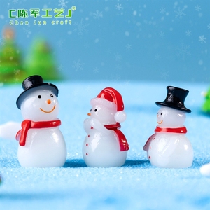 Lampe <span class=keywords><strong>de</strong></span> <span class=keywords><strong>nuit</strong></span> Weij Landscape, bonhomme <span class=keywords><strong>de</strong></span> <span class=keywords><strong>neige</strong></span> <span class=keywords><strong>de</strong></span> Noël, scène <span class=keywords><strong>de</strong></span> <span class=keywords><strong>neige</strong></span>, accessoires décoratifs DIY, mini petits ornements - Product Image 5