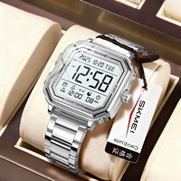 Jam Tangan Digital Olahraga Luar Ruangan SKMEI 2559 Persegi Tahan Air Alarm Hitung Mundur Lampu Latar Belakang Logo Kustom Grosir Jam Tangan