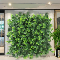 Panneau suspendu artificiel haies rouleau en plastique herbe décoration murale verte pour mariage décoration de jardin intérieur ou extérieur