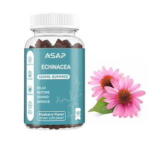 Echinacea Purpurea Extracto Gummies Apoyo inmunológico Antioxidante Suplemento de hierbas Echinacea Gummies - Product Image 2