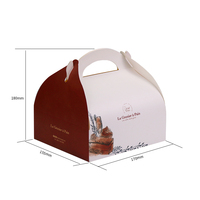 Boîte en papier d'emballage de gâteaux, nouveau Design, moins cher, faite à la main, usine du Vietnam, vente en gros, emballage cadeau personnalisé, en carton