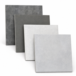 Gạch lát nền gốm sứ phòng tắm chống trơn, nhà vệ sinh, màu xám xi măng mờ 80x80, phong cách tối giản hiện đại, dùng cho nhà bếp, ban công, phòng khách