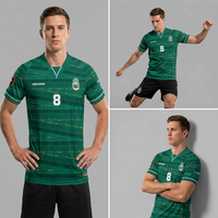 Ensemble complet de vêtements de football HOSTARON à séchage rapide par sublimation, kit de football personnalisé avec votre propre design, maillot de football pour hommes
