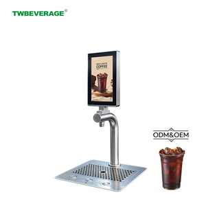 TWBEVERAGE Máquina Expendedora de Café Frío Inteligente Comercial Personalizable de Acero Inoxidable 304, Dispensador Automático de Bebidas con Leche - Product Image 4