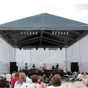 Structure <span class=keywords><strong>de</strong></span> treillis circulaire en <span class=keywords><strong>aluminium</strong></span> à goujon robuste 40x40 pour compétition d'obstacles en extérieur - Product Image 2