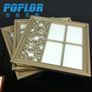 Poplor Led <b>Panel</b> Light 8W Recessed Ceiling Light Acrylic Cover Cold White <b>For</b> Kitchen <b>Bathroom</b> - Product Image 1