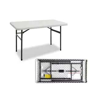 Durable Folding Party Camping Table 4people Outdoor Tables Rectangular