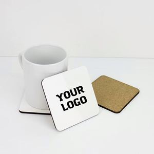Sous-verres carrés en bois MDF vierges personnalisables pour sublimation, 95 mm, vente en gros - Product Image 2