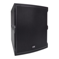 Audio professionnel vente chaude unique 15/18 pouces 550W/650W système de son Subwoofer haut-parleur