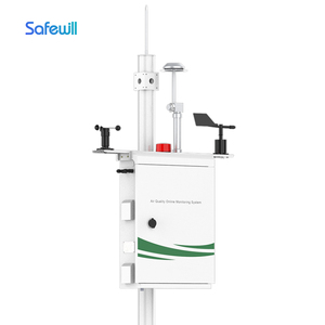 SAFEWILL ES80A-Y8 Monitor de Calidad del Aire Multifuncional en Tiempo Real para Exteriores, Pm2.5 Pm10, Estación de Monitoreo Ambiental E - Product Image 2