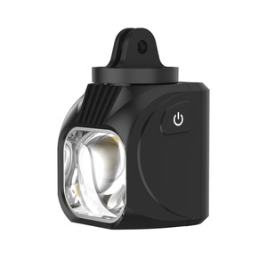 Phare de vélo LED ultra-lumineux noir à piles avec télécommande sans fil <span class=keywords><strong>pour</strong></span> GoPro <span class=keywords><strong>VTT</strong></span> et cyclisme sur route - Product Image 1