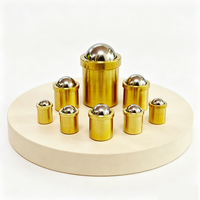 OEM Custom Brassl Ball Spring Plunger Fasteners Adjustable Tension Fasteners with High Visibility