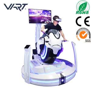 Simulateur de conduite de voiture multijoueur Vr, simulateur de course de moto blanche, pour Zone de jeu - Product Image 2
