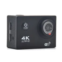 전문 비디오 카메라 4K 울트라 HD DV 스포츠 카메라 방수 와이파이 2.4G 원격 제어 야외 액션 카메라 레코더