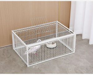 USMILEPET Meilleure vente Cage à pigeons de course en fer pour oiseaux de compagnie Cage d'assemblage facile et pliable pour perroquets Pigeons <span class=keywords><strong>Nichoir</strong></span> de haute qualité - Product Image 1