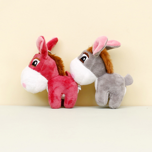 Оптовая продажа: милый плюшевый брелок-подвеска в виде пони, с возможностью нанесения логотипа, мини-игрушка-ослик, плюшевый брелок-зверюшка для промоакций - Product Image 3