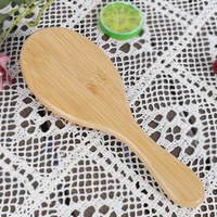 Nouvelle Brosse à Cheveux Professionnelle en Bois de Bambou 100% Naturel pour Massage Capillaire