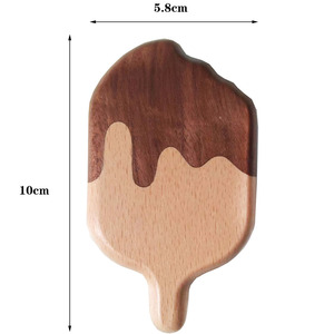 Biểu Tượng Tùy Chỉnh Ice Cream Shape Bằng Gỗ Beer <span class=keywords><strong>Bottle</strong></span> <span class=keywords><strong>Opener</strong></span> Với Nam Châm Gỗ Sồi Gỗ Óc Chó Màu Đen Gỗ <span class=keywords><strong>Opener</strong></span> Cho Bar Nhà Hàng - Product Image 3