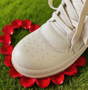 Chaussures de marche décontractées montantes pour hommes et femmes, en cuir véritable respirant, chaussures de sport luxueuses - Product Image 5