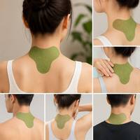 Patchs de Soulagement de la Douleur au Cou, aux Genoux et à la Taille à base d'Armoise, 12 pièces/boîte, Plâtre Herbal à l'Armoise pour le Bien-être Cervical, Logo Personnalisé