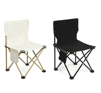 Chaise de camping et de plage pliable, légère et durable pour l'extérieur, avec tissu Oxford et cadre en aluminium - Haute capacité de charge