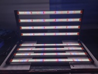 Lampe de culture LED de marque 800W à spectre large avec 100W UV supplémentaires, IR ROUGE UV, double canal, spectre complet, corps en aluminium